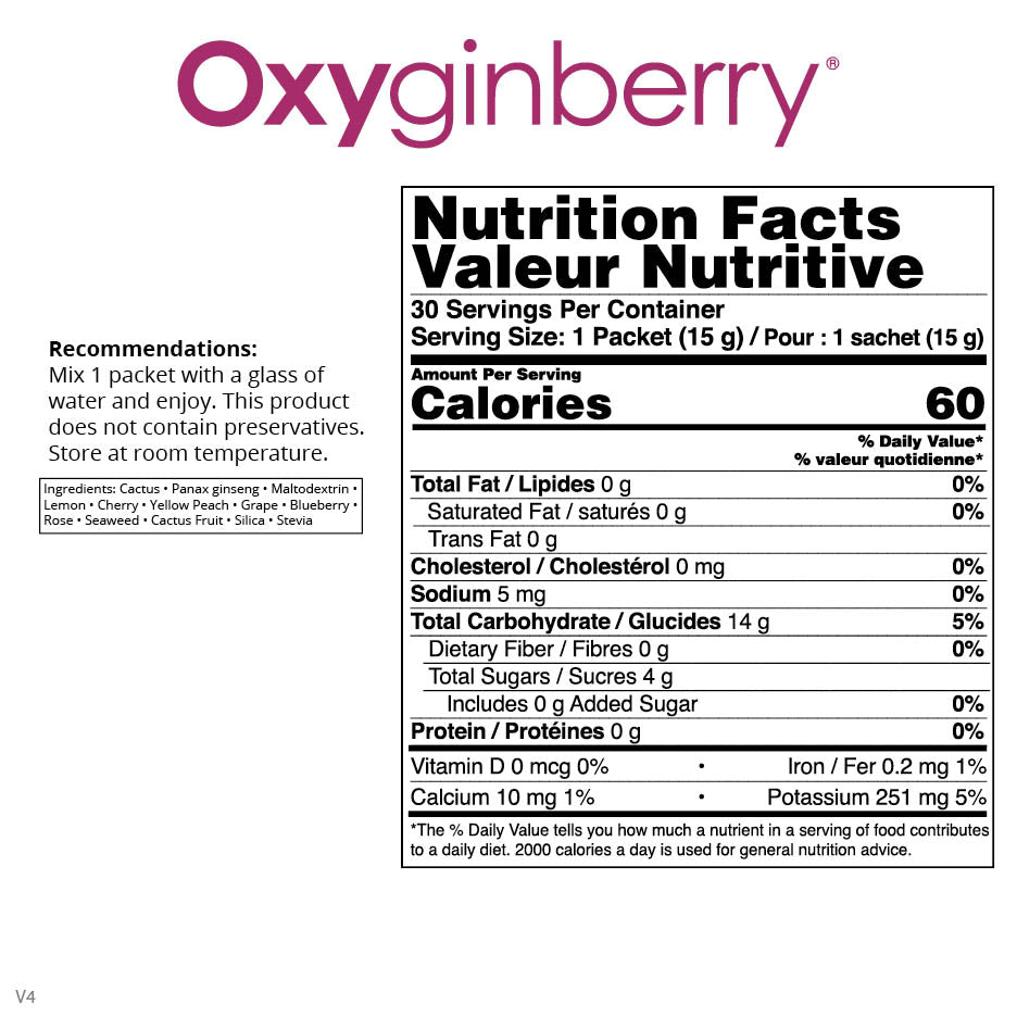 Oxyginberry Beverage